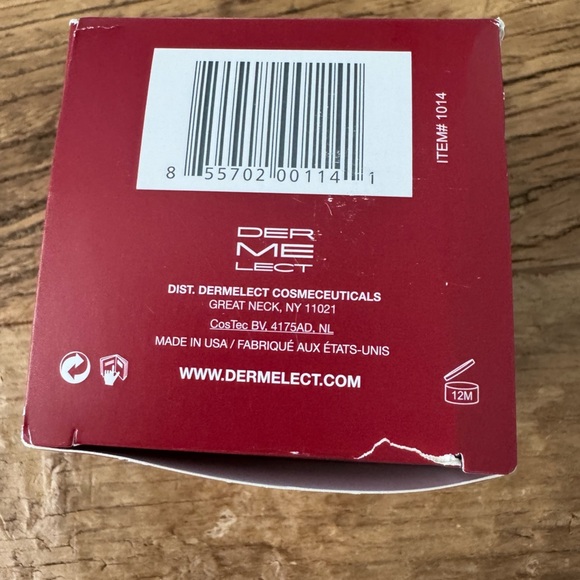 NEW IN BOX Dermelect Cosmetics Anti Wrinkle Treatment ~ 1oz / 30 ml ~ Full sized - Picture 5 of 9